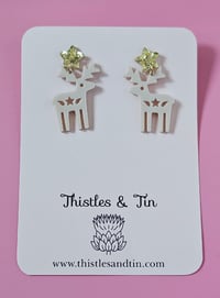 Image 2 of Scandi Reindeer Dangles - SKU 590