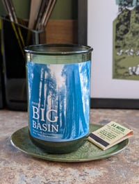 Image 1 of Recycled Glass - Juniper/Cypress Soy Wax Candle