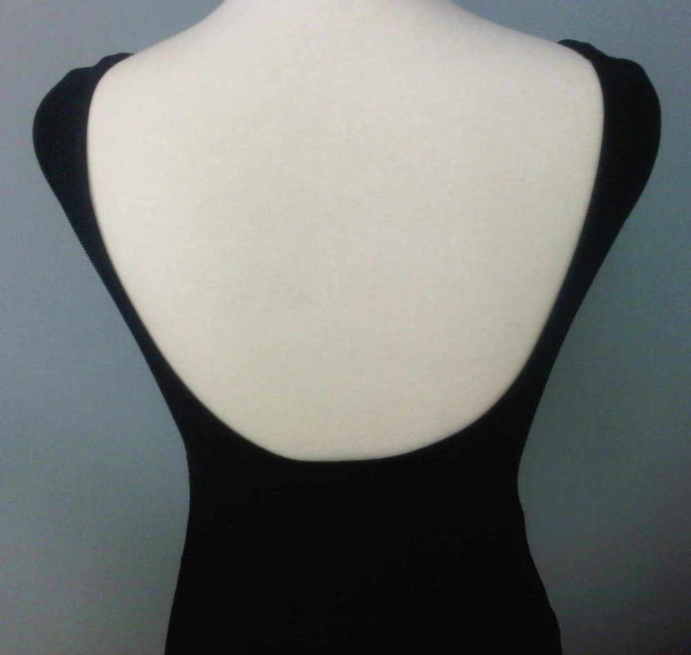 Image of Herve Leger Paris Black Vintage 80's Bandage Dress