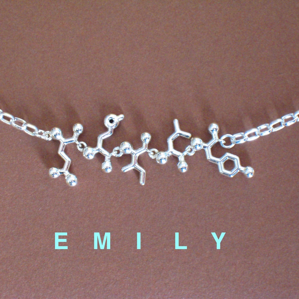 Custom Amino Acid Jewelry Made With Molecules custom-amino-acid-jewelry-made-with-molecules