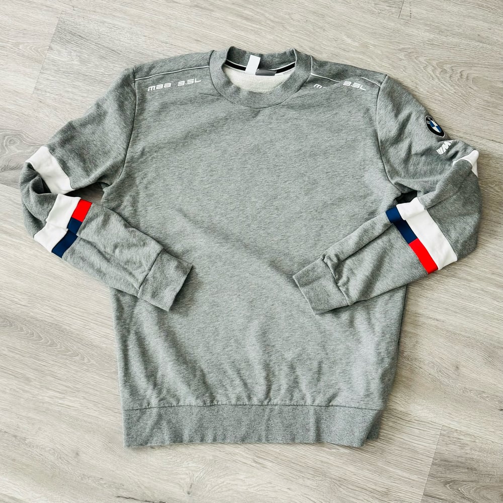 Image of PUMA BMW CREW NECK SWEATER MEN - LARGE