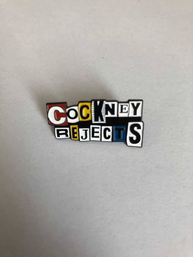 Cockney Rejects Enamel Pin Badge