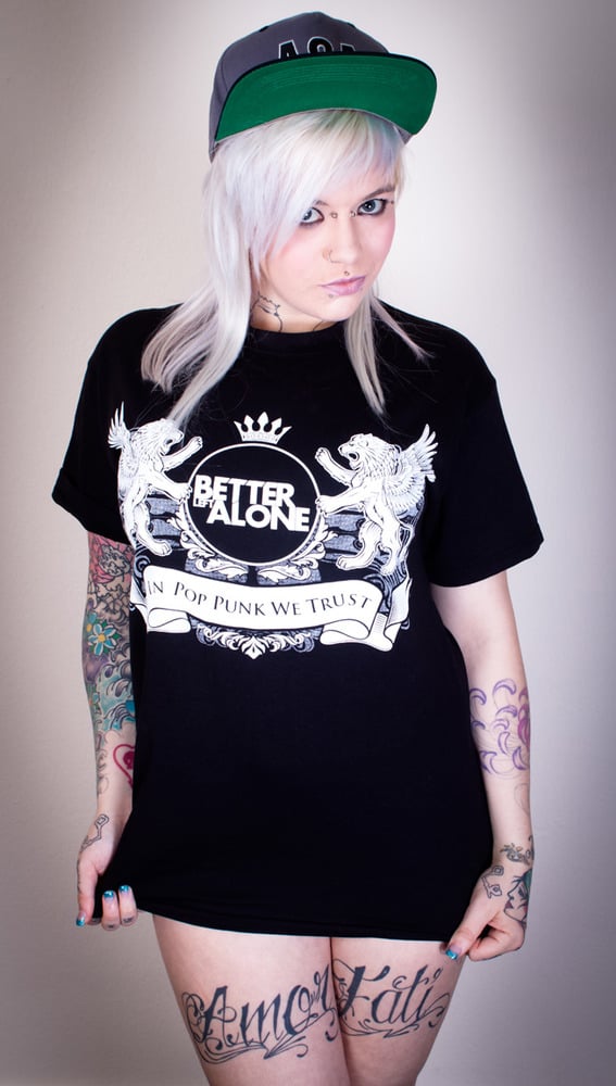 Better Left Alone Store — In Pop Punk We Trust T-Shirt