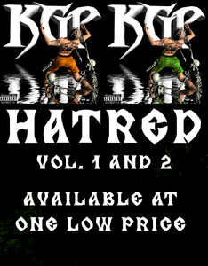 Image of KGP - Hatred Vol. 1 and Vol. 2