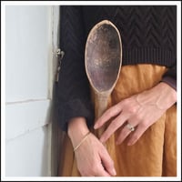 Image 6 of XL Antique Farmhouse wooden spoon