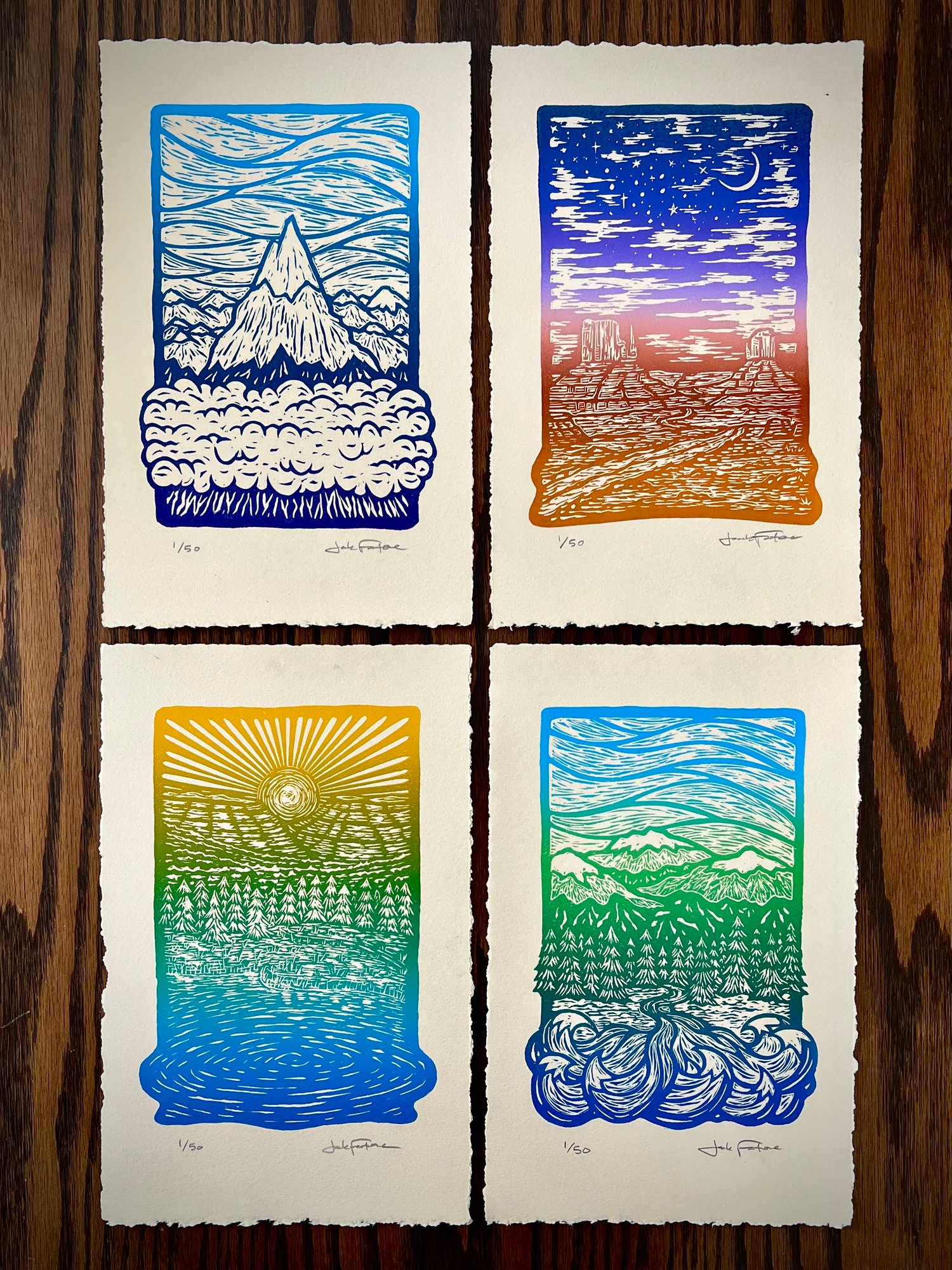 Image of American West landscape series