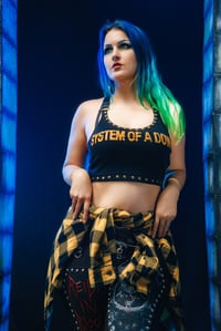 Image 10 of System of a Down Flannel/Crop Top Set