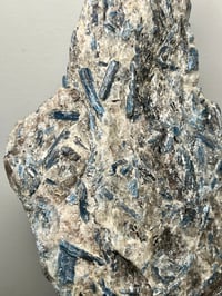 Image 12 of Kyanite in Quartz feldspar schist Brazil #2686
