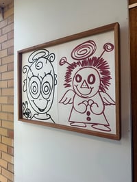 Image 3 of A1 ANGEL AND ALIEN ARTWORK
