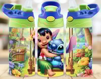 stitch garden 12oz drink bottle 