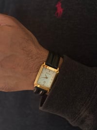 Image 6 of Classic BULOVA Black Leather Men’s / Unisex Watch 
