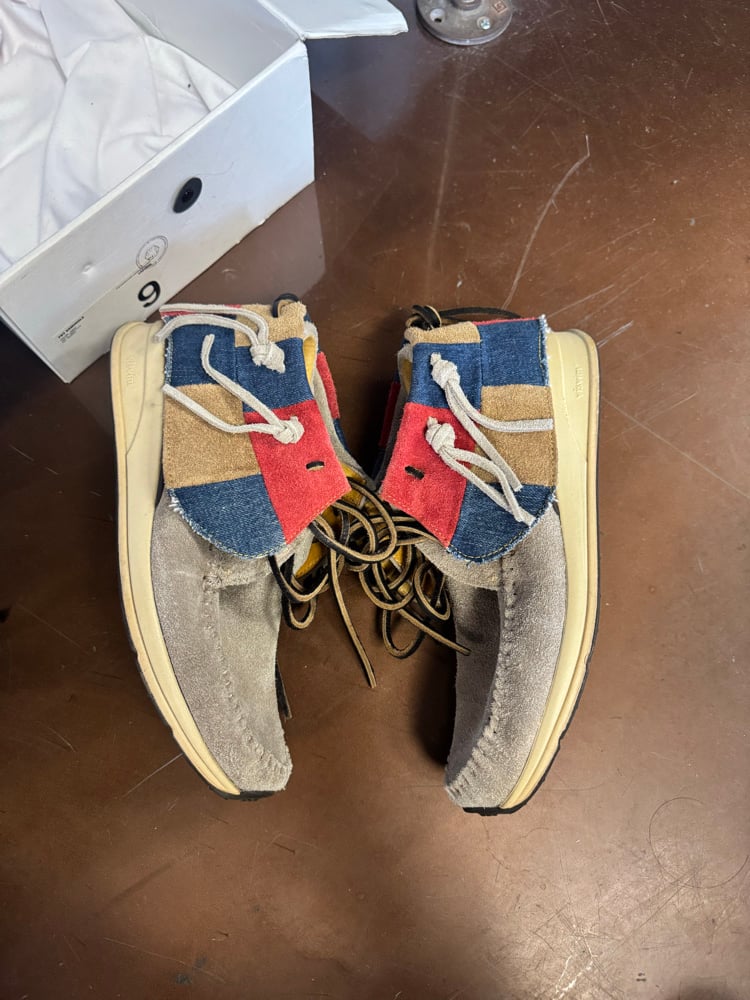 Image of Vizvim FBT Seminole Patchwork Moccasins