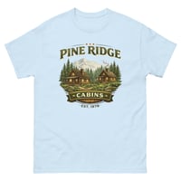 Image 4 of Pine Ridge Cabins Getaway T-Shirt