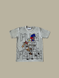 Image 1 of The Resilience Tee - [Stone Grey]