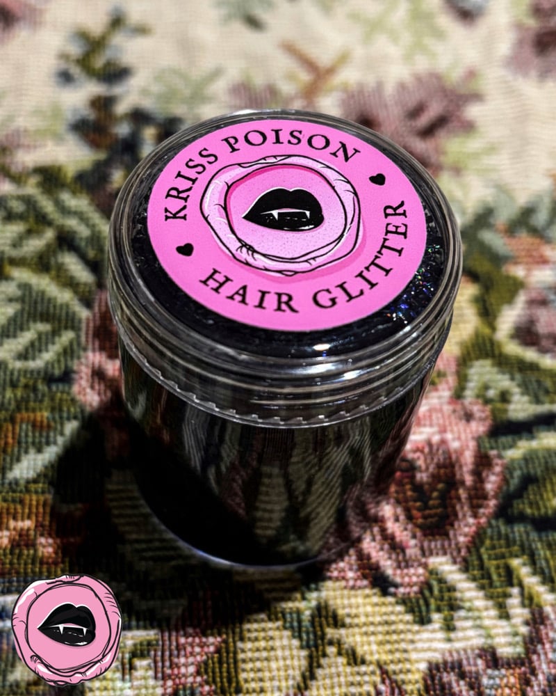 Image of GHOULISH WEDNESDAY’S • HAIR GLITTER 