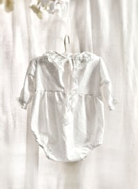 Image 3 of Baby photosession body | Bethany | age 9-12 months | white dots | sitter