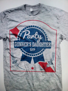 Image of Chicago PBR Gunners Daughter PBR Party Shirt!