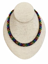 Rainbow + Black Orbital Super Berus Necklace