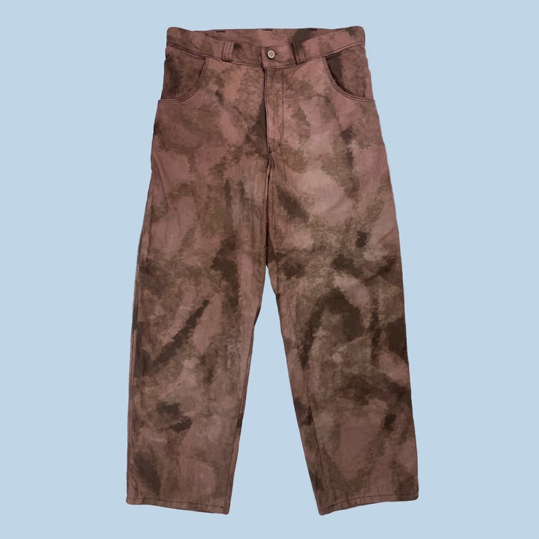 Image of PURPLE CAMO PANTS