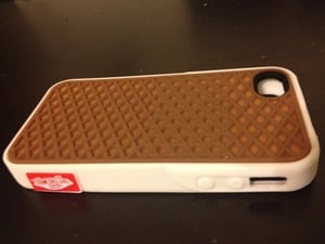 Image of Authentic Vans Waffle Sole iPhone case in Original Packaging