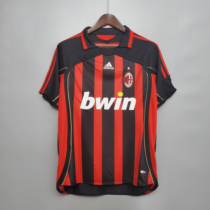 Ac Milan 06/07 Retro Home Jersey