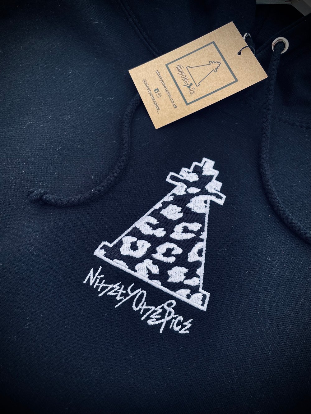 Image of Black Kaye Leopard Lighthouse Hoody