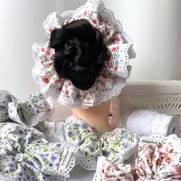 Image 1 of Lacy Scrunchies - Floral (Large)