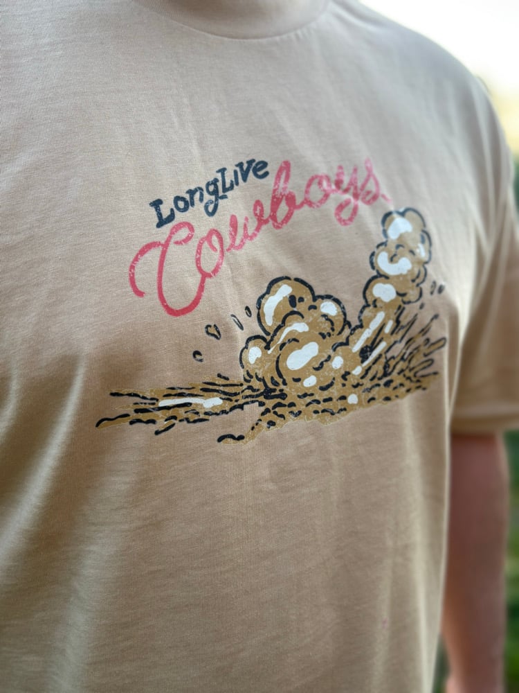 Image of Men’s long live cowboys heavyweight boxy tee 