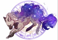 Print - Nebula hyena