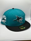 San Jose Sharks TopperzUSA 7 1/8