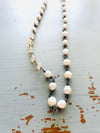 baroque pearl and imperial topaz necklace