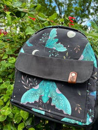 Image 1 of Cyan Moth Backpack