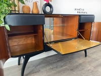 Image 15 of Vintage Art Deco Beautility SIDEBOARD / DRINKS CABINET / TV UNIT 