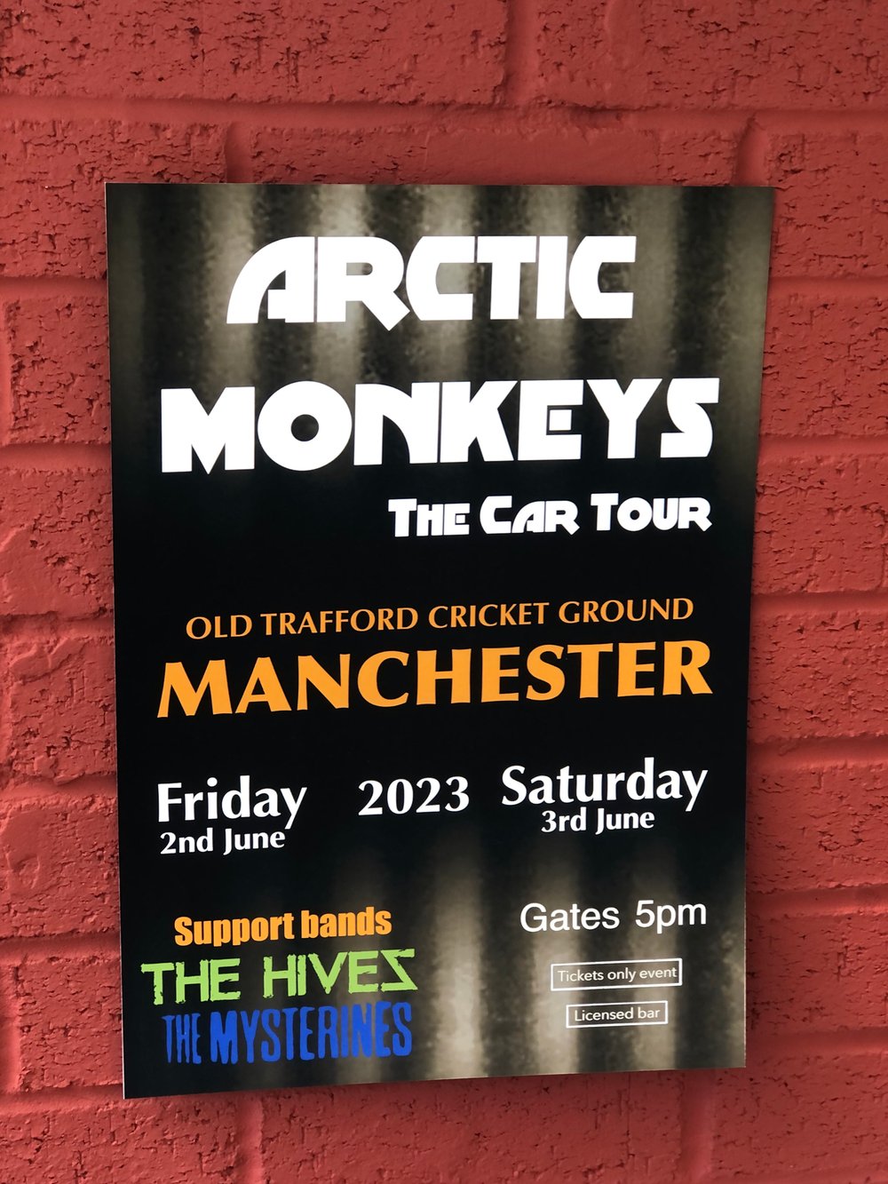Arctic Monkeys Old Trafford 2023