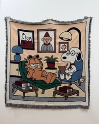 Snoopy Bootlegs a Job Rug 