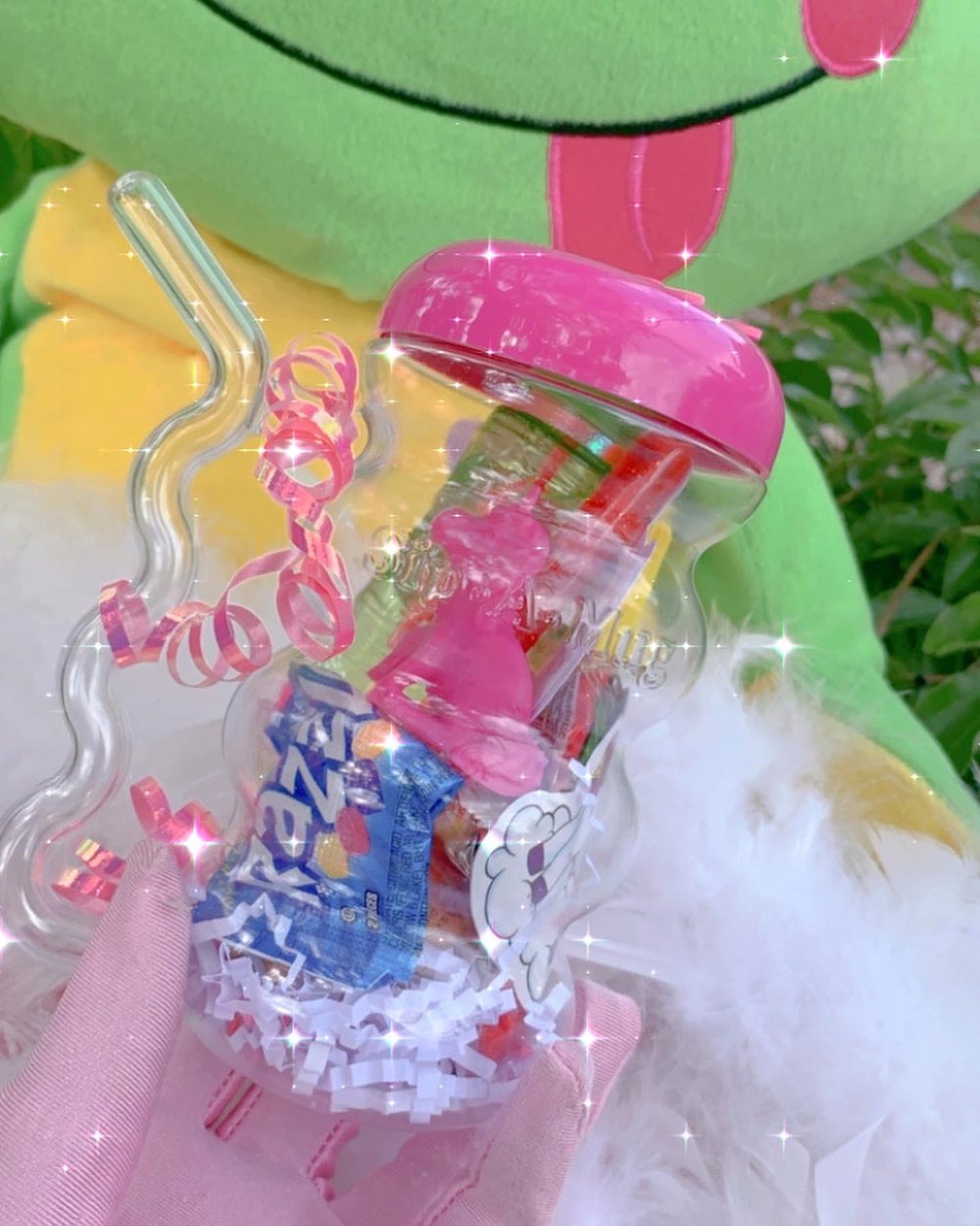 Image of 👀Kid's Stuffed Sip-A-Mug