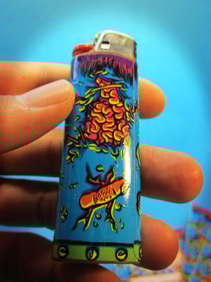 Frankenstein Lighter Sticker