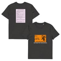 Image 6 of Unisex organic cotton t-shirt (get out of hell free card)
