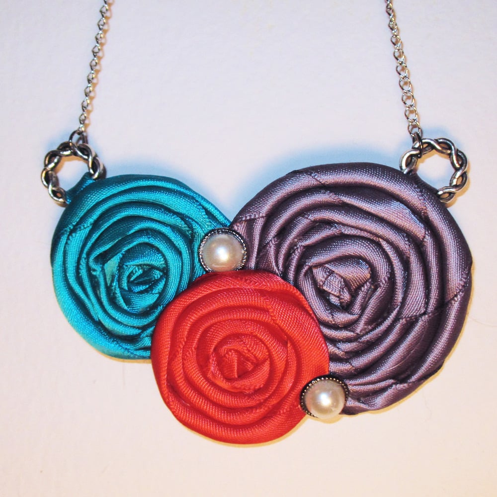 Image of Coming Up Roses • Cherry On Top Necklace