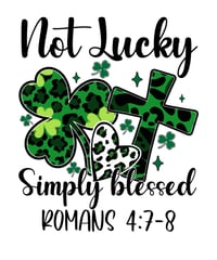 Blessed Not Lucky 