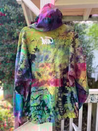 Image 5 of 2XL Disrespect Your Surroundings Tie Dye Hoodie 11