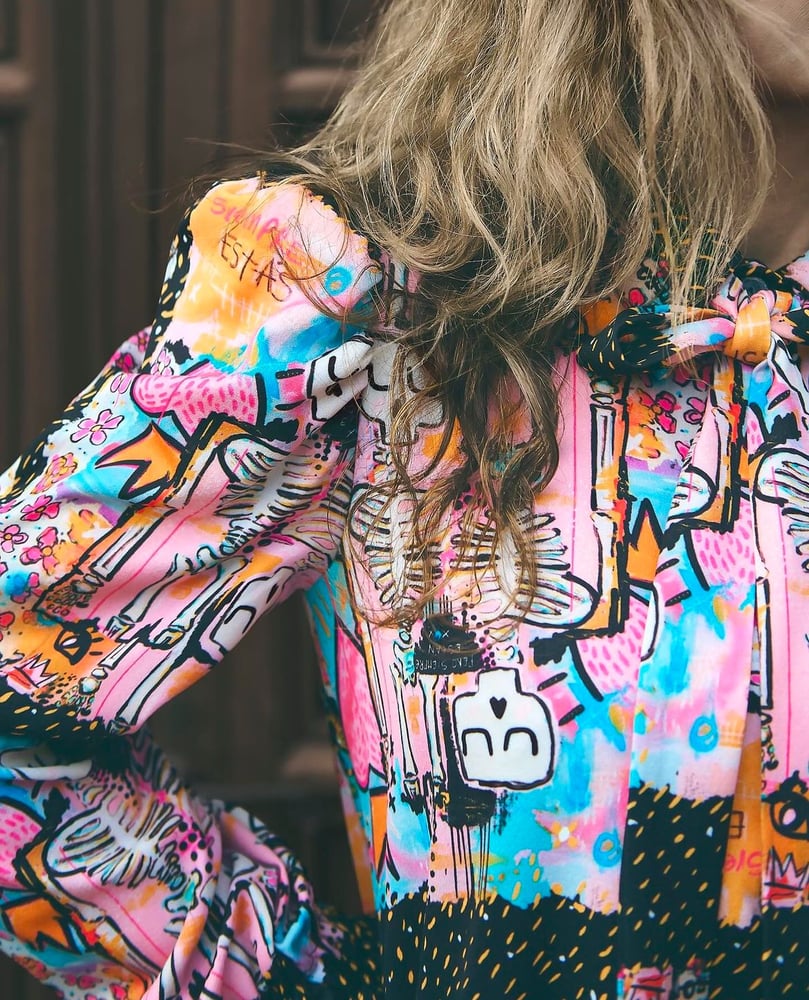Image of VESTIDO SIEMPRE ESTÁS CORTO