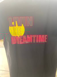 Livin the Dreamtime black left print 