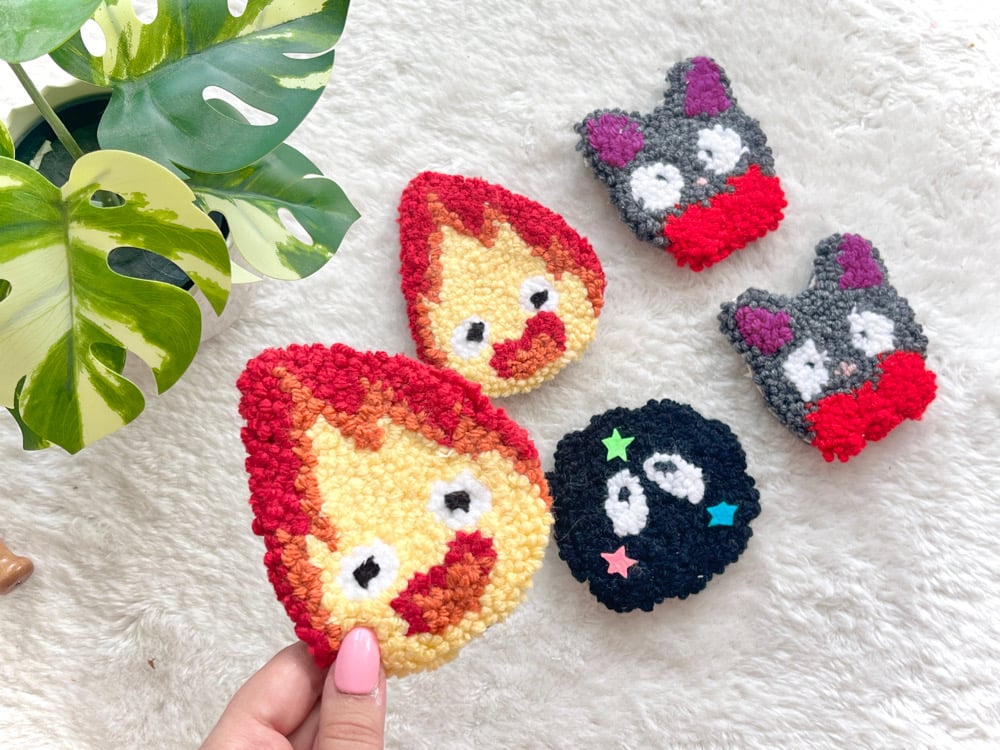 Image of Mug Rugs - Ghibli Friends