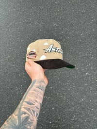 Image 1 of  CORDUROY BRIM SAND HOUSTON ASTROS CUSTOM FITTED CAP