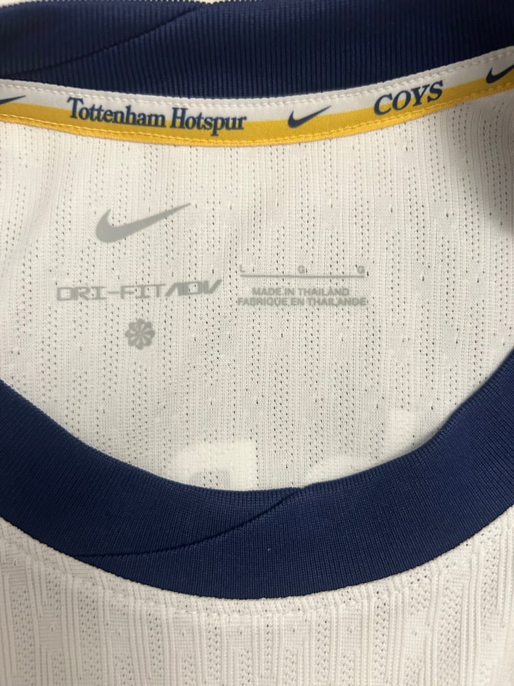 Image of PRE ORDER: Tottenham Hotspur “JOHNSON 22” Vaporknit 2024/25 Home Europa Final Shirt    (L)