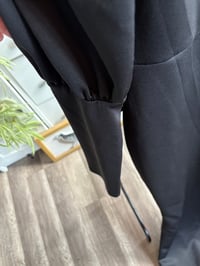 Image 3 of Black scruba dress 