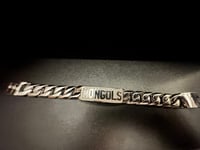Image 6 of MONGOLS BRACELET *STAINLESS STEEL,WHITE GOLD,YELLOW GOLD