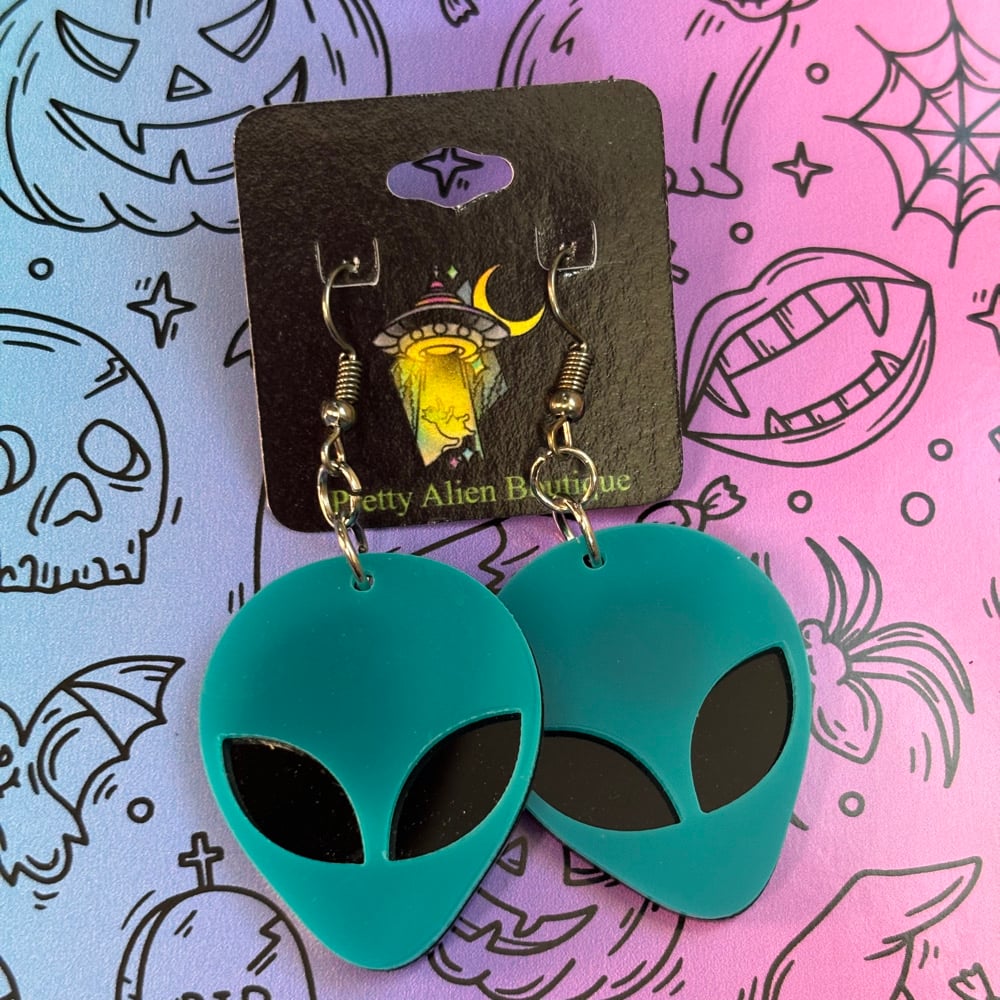Image of Alien Earrings