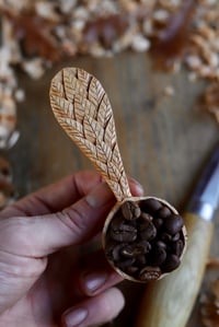Image 5 of Falling Leafs- Coffee Scoop 